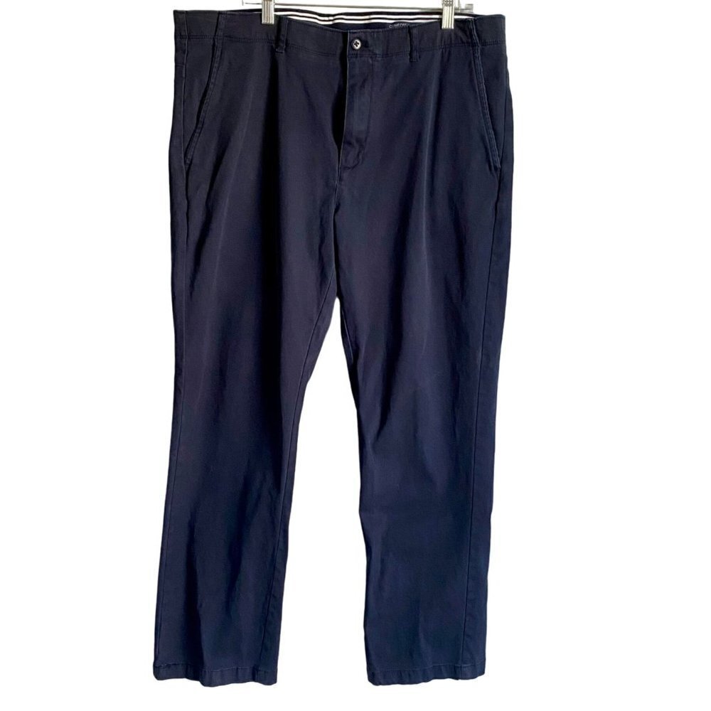 Cremieux Comfort Stretch Active Chino Pants Blue 38 x 30
